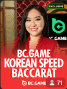 Korean Speed Baccarat en Betbox